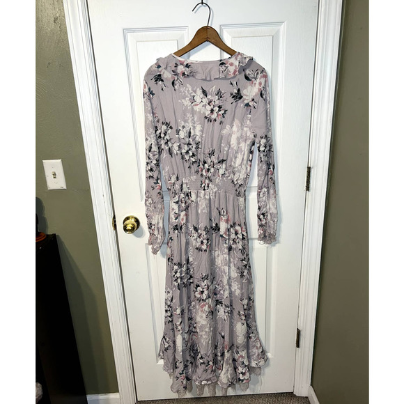 New American Rag Winter Bloom Hi-low floral ruffle lace dress size S - Picture 8 of 8